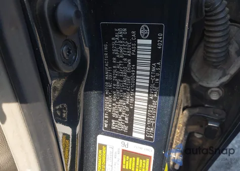 2012 Toyota Camry Le from USA, damaged, VIN 4T1BF1FK1CU004914
